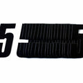 5 Black Decal 4.5"/11cm PK/20