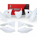 R-TECH White Plastic KIT/6HONDA CRF250RX 2019, CRF450RX 2017-2018