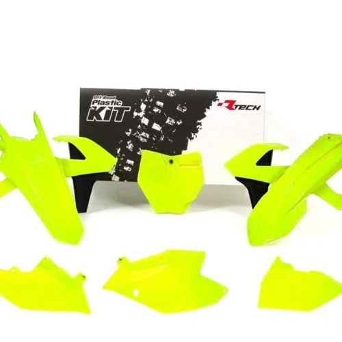 R-TECH Neon Yellow Plastic KIT/6 KTM SX/SX-F 2016-2018, XC/XC-F 2017-2018