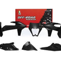 R-TECH Black Plastic KIT/6 KTM Exc 250 17-23, 300 17-19, XC-W125/150 20-23