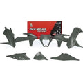 R-TECH Grey Plastic KIT/6 KTM Exc 250 17-23, 300 17-19, XC-W125/150 20-23