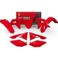 R-TECH Red Plastic Kit Honda CRF450R 2017-2018, CRF250R 2018