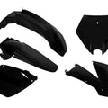 R-TECH Black Plastic KIT/5 KTM SX450 2001-2002, SX520-525 2001-2003