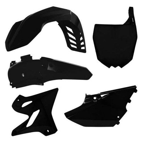 R-TECH Black Plastic KIT/5 Yamaha YZ125 2015-2021, YZ125X 2020-2022