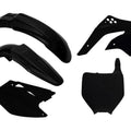 R-TECH Black Plastic KIT/5 Kawasaki KX450F 2006-2008