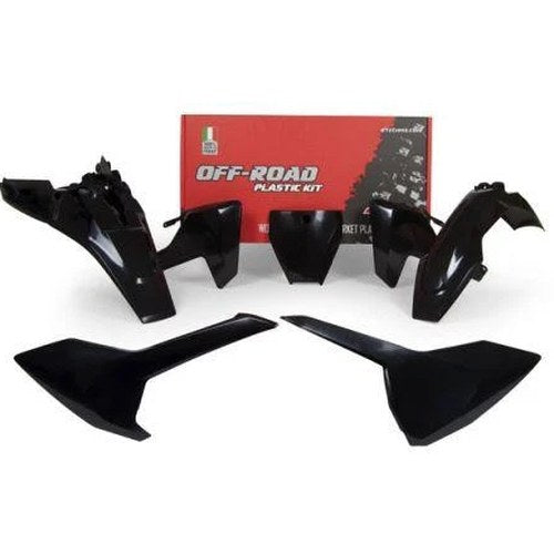 R-TECH Black Plastic KIT/5 Husqvarna TC85 2018-2024