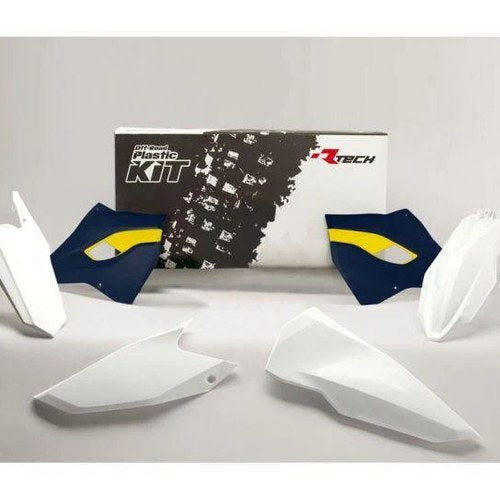 R-TECH OEM 16 Style Plastic KIT4 Husqvarna TE125-300, FE250-450 2015-2016