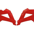 R-TECH Red Radiator Scoops Gas EC/MX 125-450 2007-2009, FSR450 2007-2009