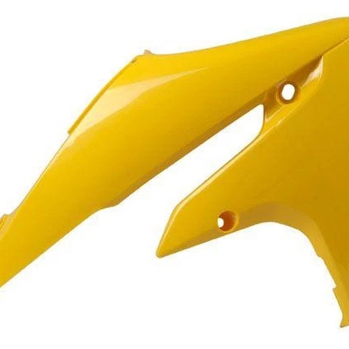 R-TECH Yellow Radiator Scoops Yamaha YZ450F 18-22, YZ450FX 19-23, WR450F 19-24