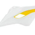 WHITE/YELLOW Rad Scoops Husqvarna FC250/350/450 14-15, FE250/350/501 14-16