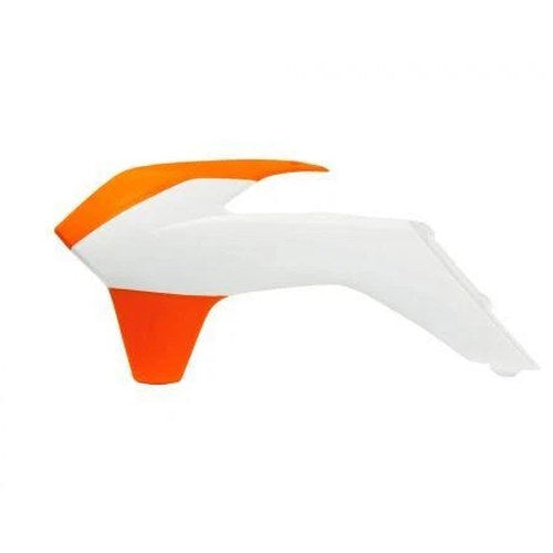 R-TECH Orange Radiator Scoops KTM SX-F250-450 13-15, EXC/EXC-F 125-500 14-16