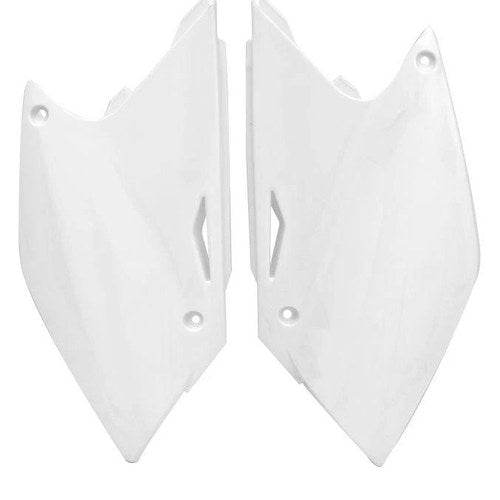 R-TECH White Side Panels Kawasaki KX250F 2004-2005, Suzuki RM-Z250 04-06