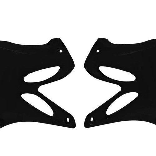 R-TECH Black Radiator Scoops Yamaha YZ125/250 2004-2014