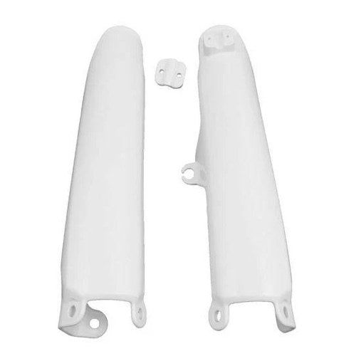 White Lower Fork Guards Husqvarna TE 450/510 2008-2009, TC 450/510 2008-2010