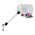 Universal LEFT/RIGHTCHROME Square Mirror