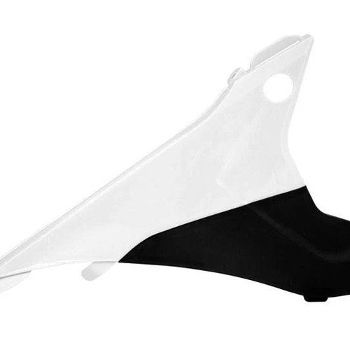 R-TECH BLACK/WHITE R/H Airbox+PANEL 125-300 Exc 14-16, 250-500 EXC-F 14-16