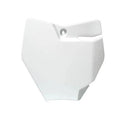 R-TECH White Front Plate KTM SX65 2016-2023, Gas MC65 2021-2023