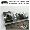 Speed Fasteners T14 4.8-6.0mm, Pack OF 100