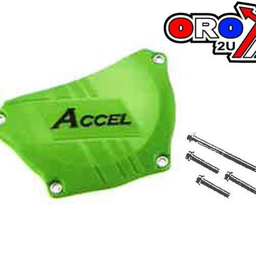 Green Plastic Clutch Cover Protector Kawasaki KX250F 2009-2016