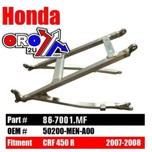 Aluminium Rear Subframe Honda CRF450R 2007-2008