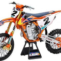 Newray Die Cast Model KTM 450 SX-F, Cooper Webb #2, Scale 1:6
