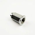Beveled Chrome Wheel Nut 1/2" 20TPI Flat