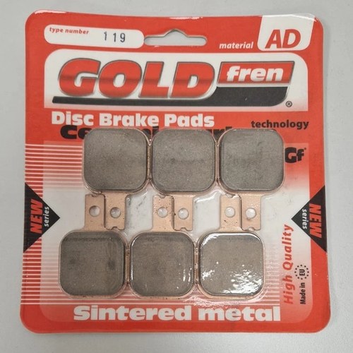 Brake Pads Front For Isr Caliper 22-042 (6 Piston Racing)