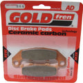 Brake Disc Pads Rear For Suzuki Rgv 250 M (VJ22) 1991