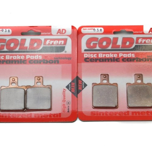 Brake Pads Front & Rear For Ktm MX/MXC/GS 300 1986
