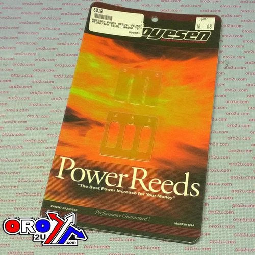 Boyesen Reeds 601, Suzuki PE250 1980-1981, PE400 1980-1981
