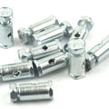 Solderless Cable Barrel Nipples Dia 8mm x15mm, Pk/10