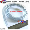 1M Clear Fuel Line 3mm, Clear