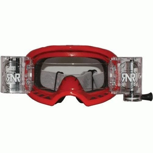 Red Rnr Colossus WVS-V2 48mm Goggle, Wide Vision System, Roll & Tear Off
