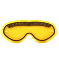 Hybrid Tear Off Yellow Vented Lens, Anti Fog, Anti Scratch