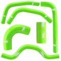 Samco Green 6 Piece Hose Kit Kawasaki KX250F 2009-2016