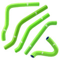 Samco Green 5 Piece Hose Kit Kawasaki KX250 1990-1991