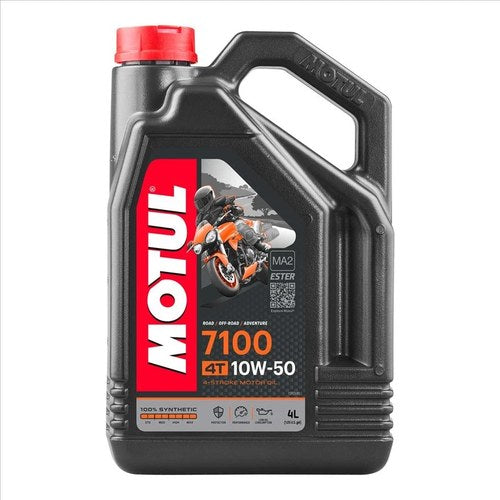 Motul 7100 10W50 4T 4 Litre, 100% Synthetic
