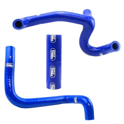 Samco Race Design 3 Piece Blue Silicone Hose Kit Suzuki RM-Z 450 2018-2022