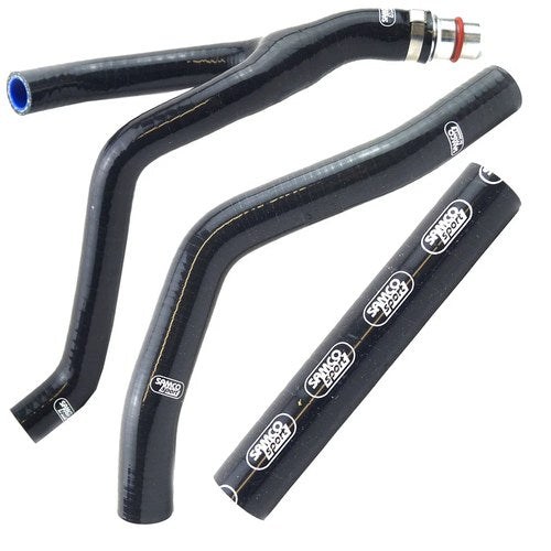 Samco Race Design 3 Piece Black Silicone Hose Kit Yamaha YZ250F 2019-2023