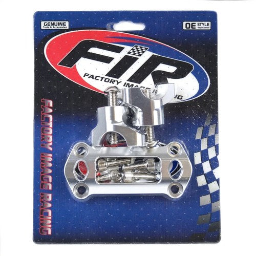 28.6 Bar CNC Alloy Silver Mounts KTM Husqvarna TC/TX/FC/FX 2023-2024