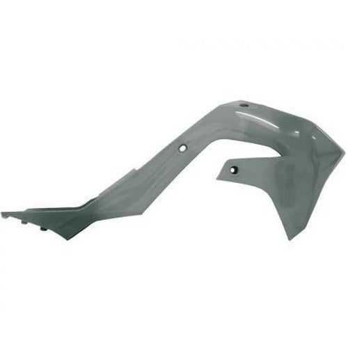 R-TECH Q/GREY Radiator Scoops Kawasaki KX450F 2019-2023