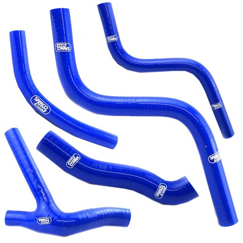 Samco 5 Piece Blue Hose Kit Honda CR250R 1985-1987