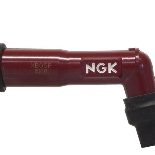 Spark Plug Cap XB05F Ngk with Red Body Fits Threaded Termina