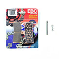 Ebc Sintered Brake Pad Set FA188HH with Caliper Pins for select Kawasaki Suzuki