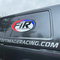 Factory Image Racing (FIR) Laminated Van Sticker 760mm x 330mm