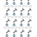 Body Plastic Mounting Kit M6 x 16mm - Pack of 16 - 64pcs