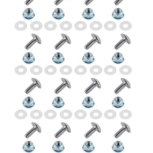 Body Plastic Mounting Kit M6 x 16mm - Pack of 16 - 64pcs