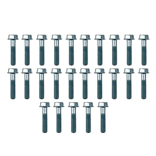 M6 x 30mm Flange Bolt, Pack OF 25, 10mm Hex