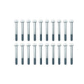 M8 x 60mm Flange Bolt, Pack OF 20, 12mm Hex