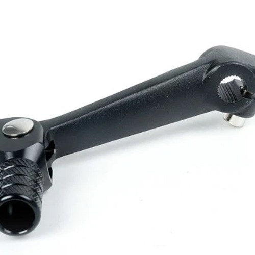 Universal CNC Black Aluminium Gear Lever Folding End